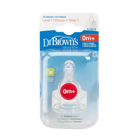 dr brown nipple level 1|Dr. Brown’s Natural Flow® Wide